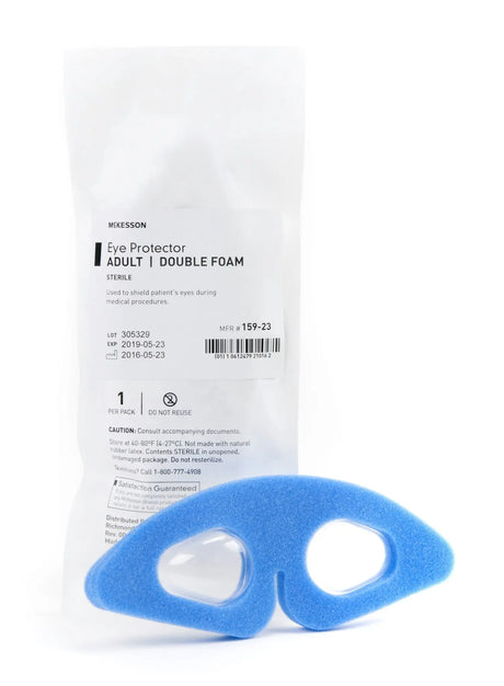 McKesson Double Foam Eye Protector, 2.875 x 8.125 Inch McKesson