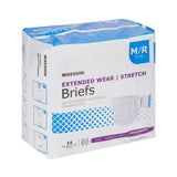 McKesson Extended Wear Maximum Absorbency Incontinence Brief, Medium McKesson Extended Wear