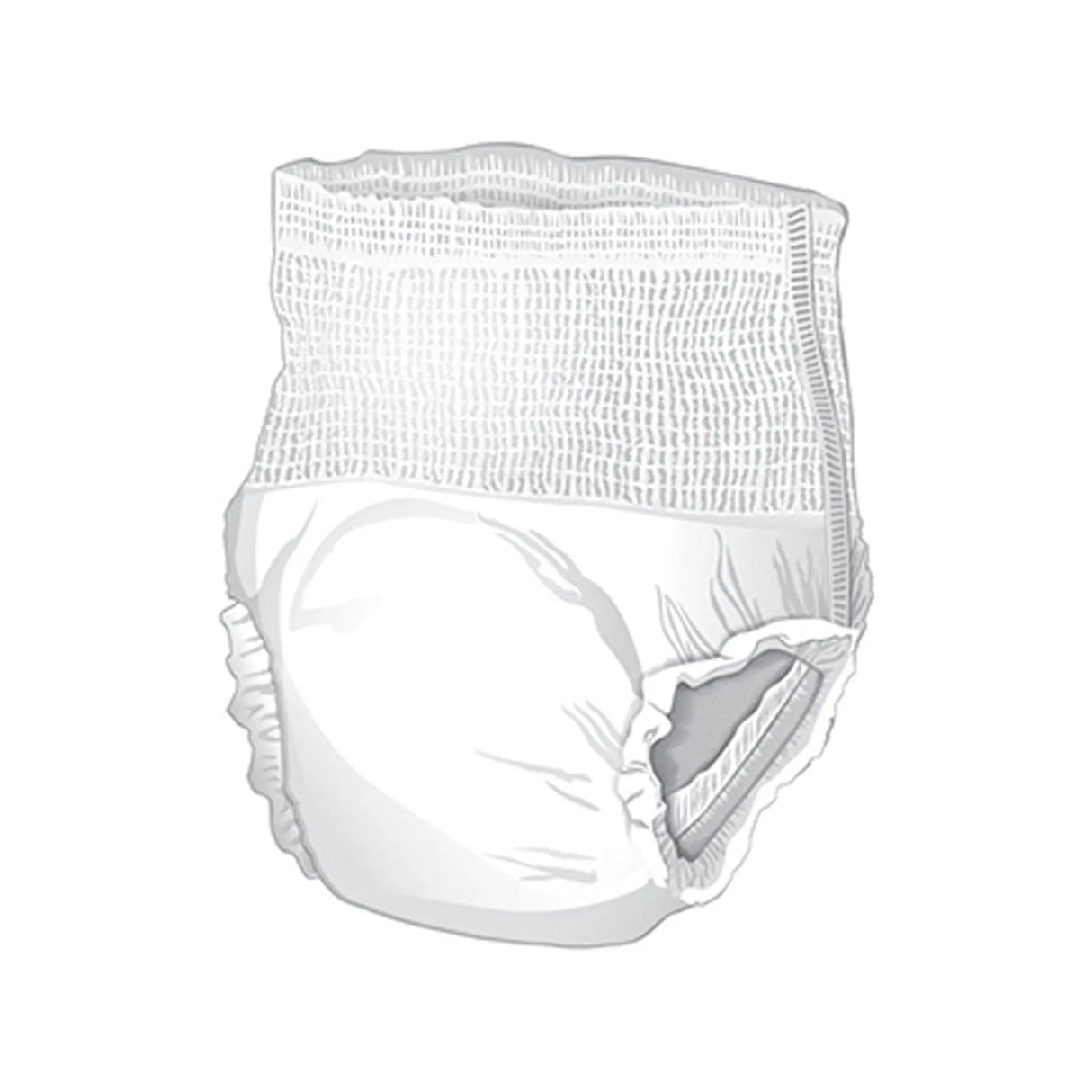 McKesson Extended Wear Maximum Absorbent Underwear, Large McKesson