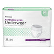 McKesson Extended Wear Maximum Absorbent Underwear, Medium McKesson