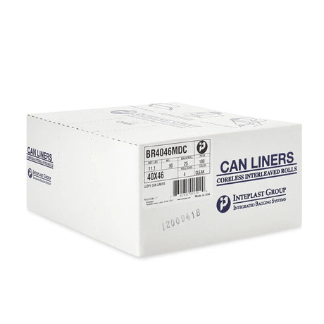 McKesson Extra Heavy Plus Duty Trash Bag, Clear, 45 gal. McKesson