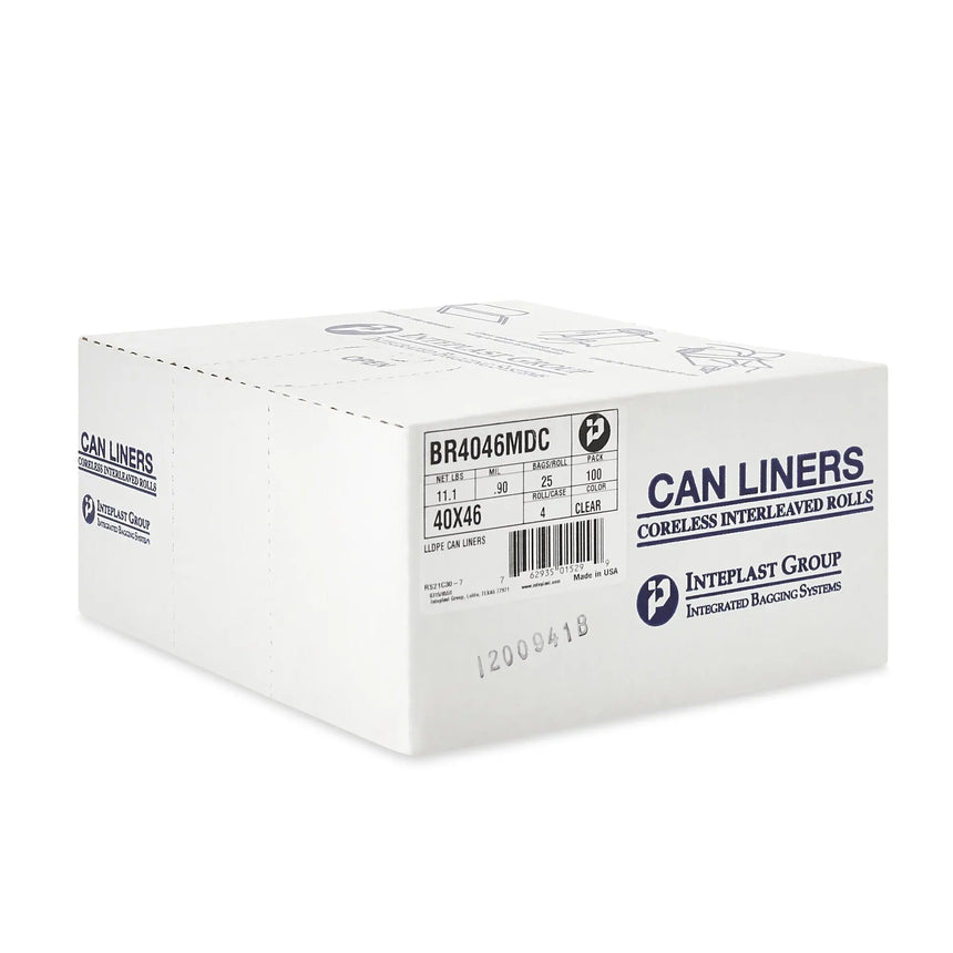 McKesson Extra Heavy Plus Duty Trash Bag, Clear, 45 gal. McKesson