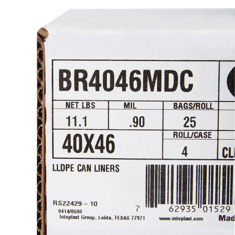 McKesson Extra Heavy Plus Duty Trash Bag, Clear, 45 gal. McKesson