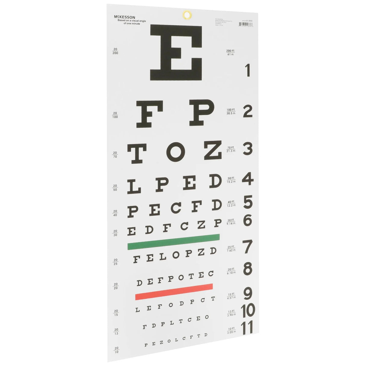 McKesson Eye Test Chart McKesson