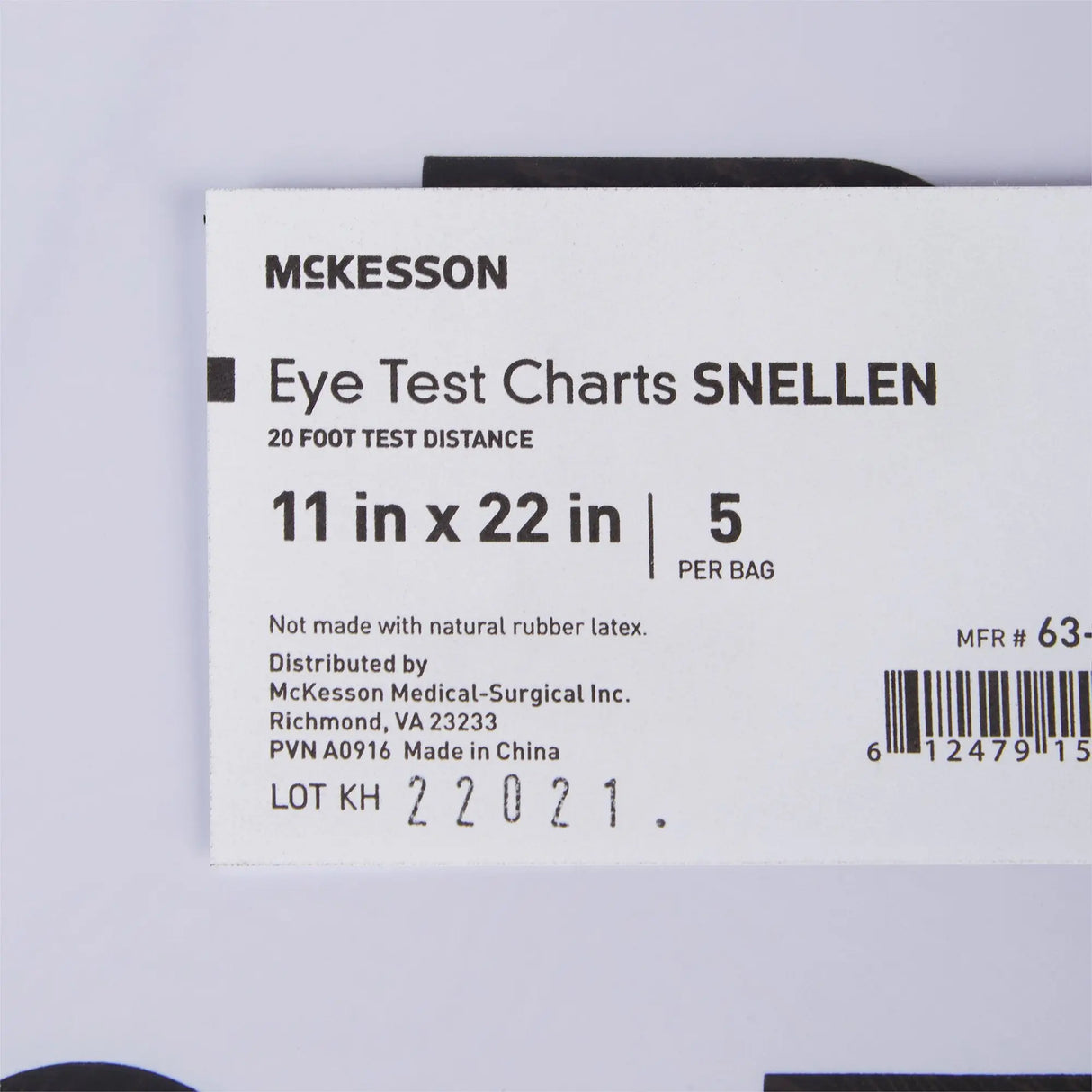 McKesson Eye Test Chart McKesson