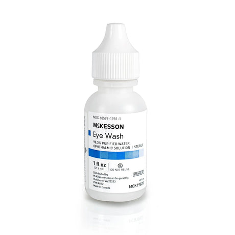 McKesson Eye Wash Solution, 1-ounce Squeeze Bottle McKesson