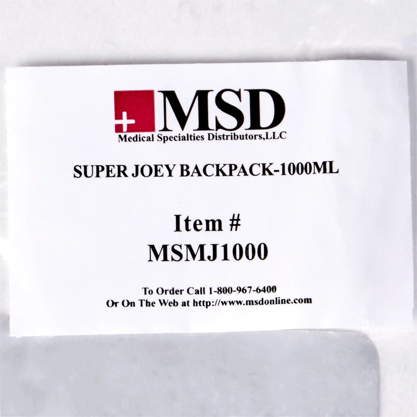 McKesson Feeding Pump Backpack for Two 1000-mL Bags for the Kangaroo™ Dual Flush System McKesson