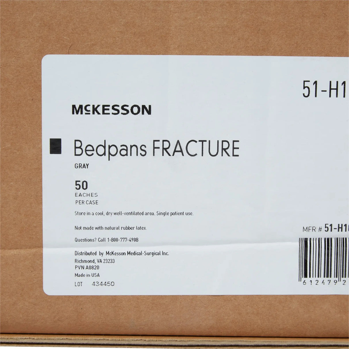 McKesson Fracture Bedpan, Female McKesson