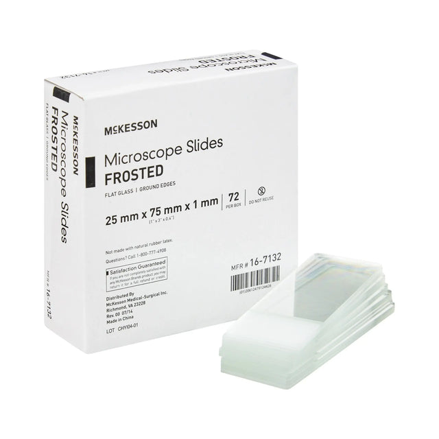 McKesson Frosted Microscope Slide, 1 x 3 Inch McKesson