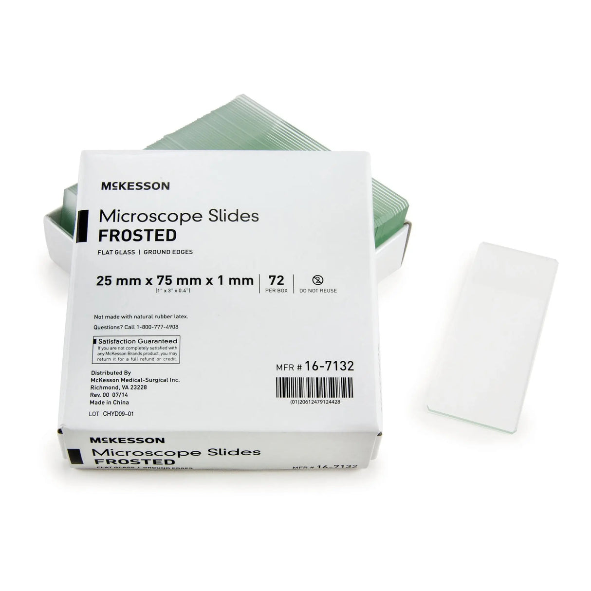 McKesson Frosted Microscope Slide, 1 x 3 Inch McKesson