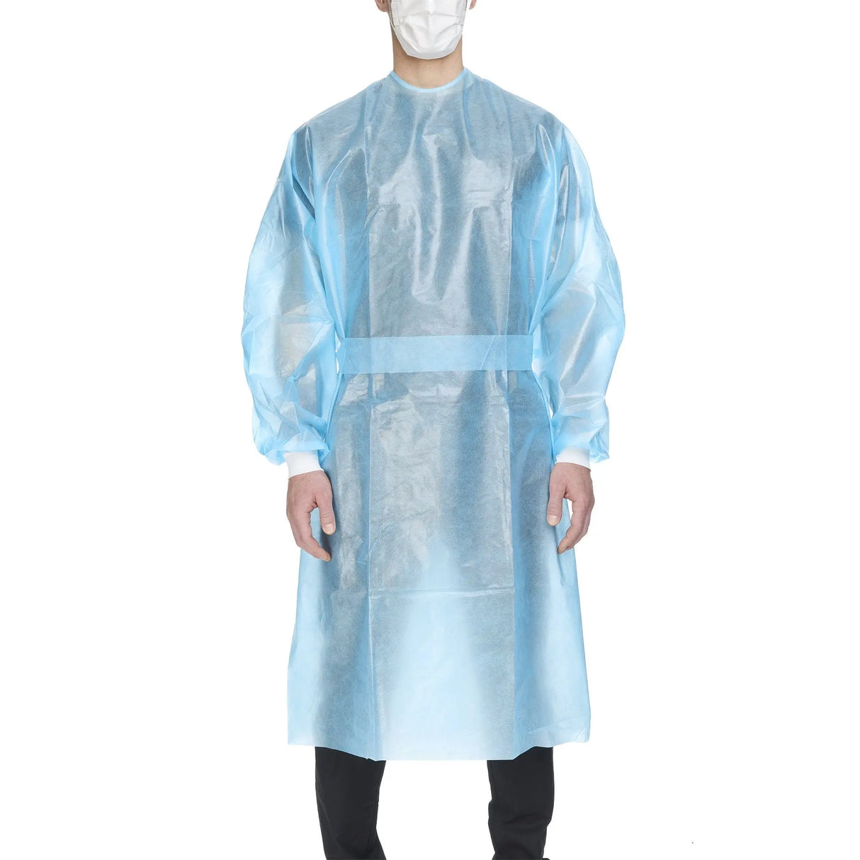 McKesson Full Back Chemotherapy Procedure Gown, Extra Large McKesson