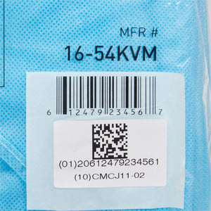 McKesson Full Back Chemotherapy Procedure Gown, Medium McKesson