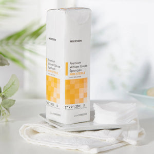 McKesson Gauze Sponge, 2 x 2 Inch, 8-Ply McKesson