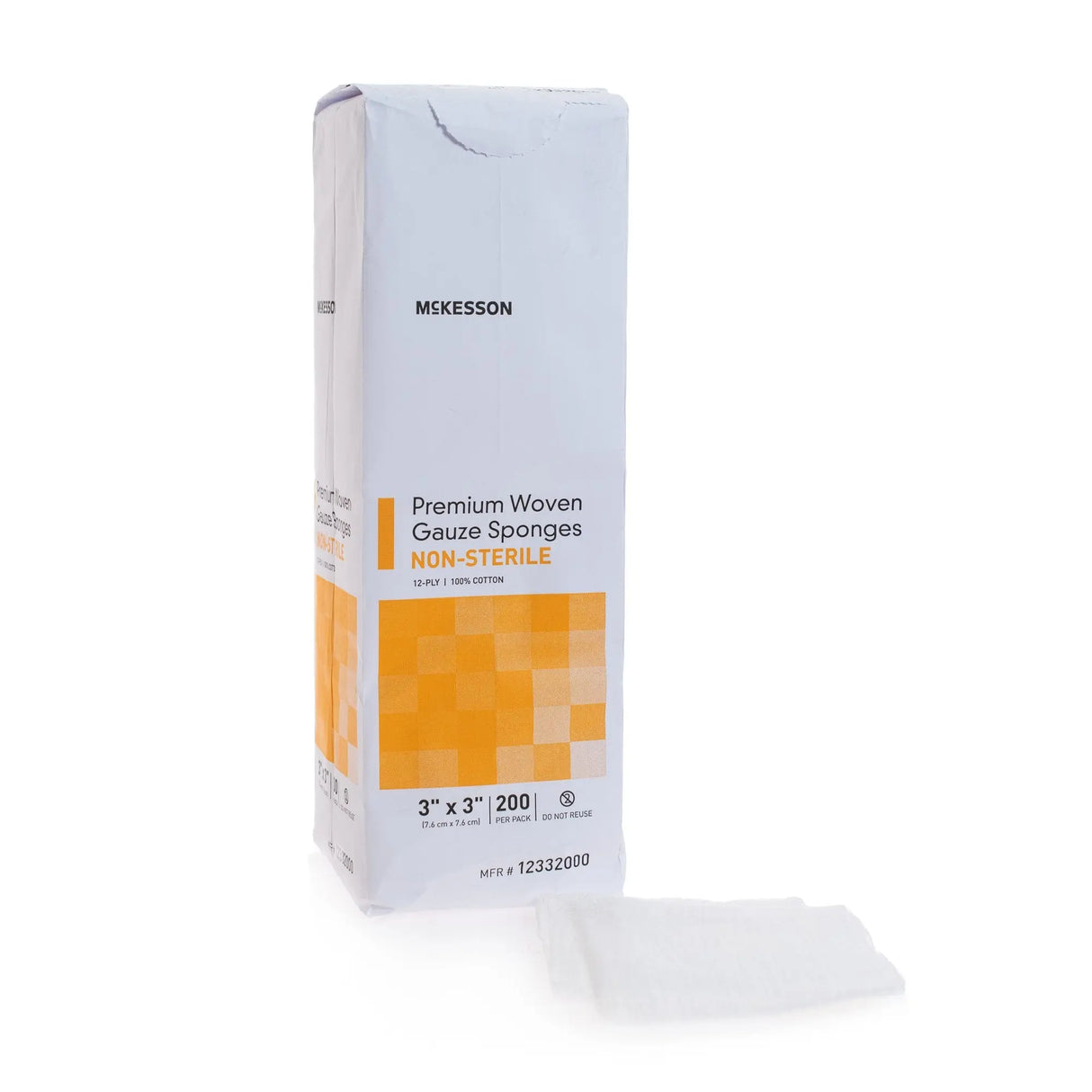 McKesson Gauze Sponge, 3 x 3 Inch McKesson