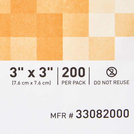 McKesson Gauze Sponge, 3 x 3 Inch, 8-Ply McKesson