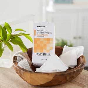 McKesson Gauze Sponge, 3 x 3 Inch, 8-Ply McKesson