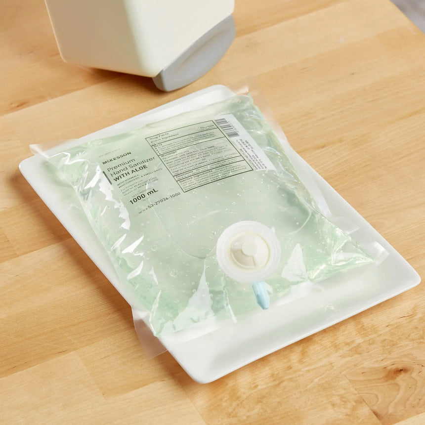 McKesson Gel Hand Sanitizer with Aloe 1000 mL McKesson