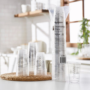 McKesson Graduated Drinking Cup, 10 oz., Clear McKesson