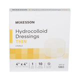 McKesson Hydrocolloid Dressing, 4 x 4 Inch McKesson