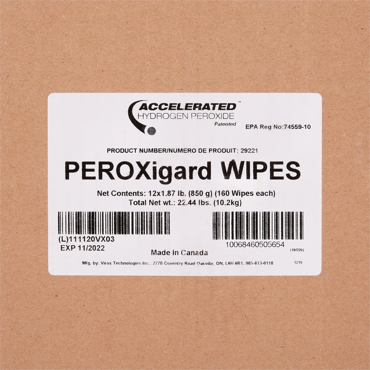 McKesson Hydrogen Peroxide Surface Disinfectant Wipes McKesson