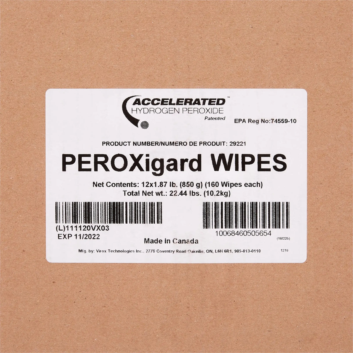 McKesson Hydrogen Peroxide Surface Disinfectant Wipes McKesson