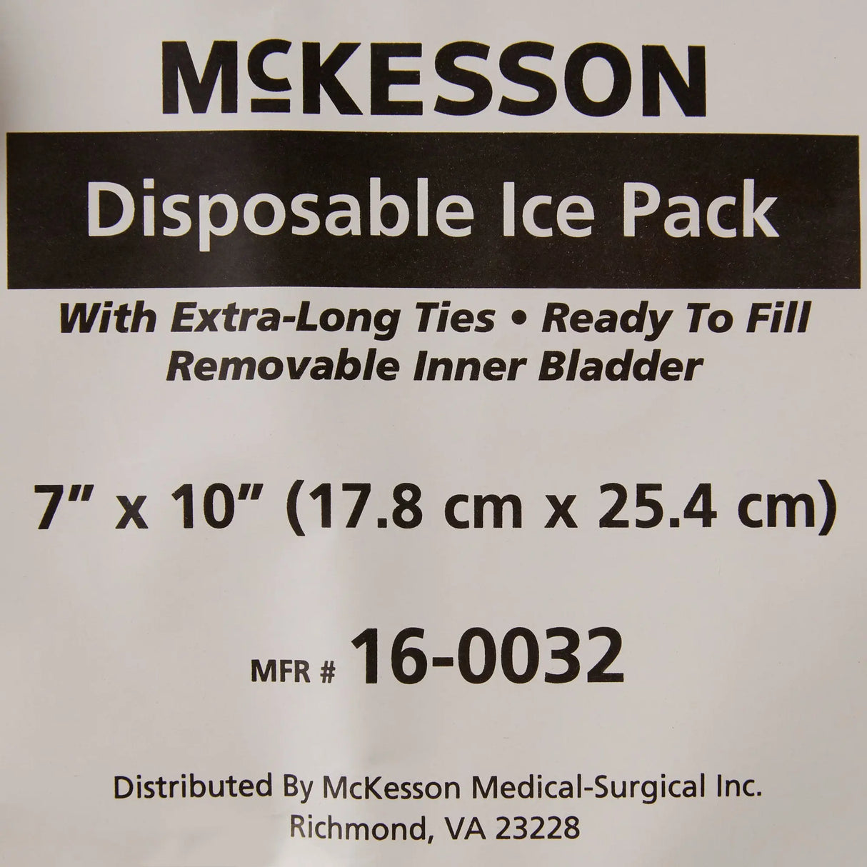 McKesson Ice Bag, 7 x 10 Inch McKesson