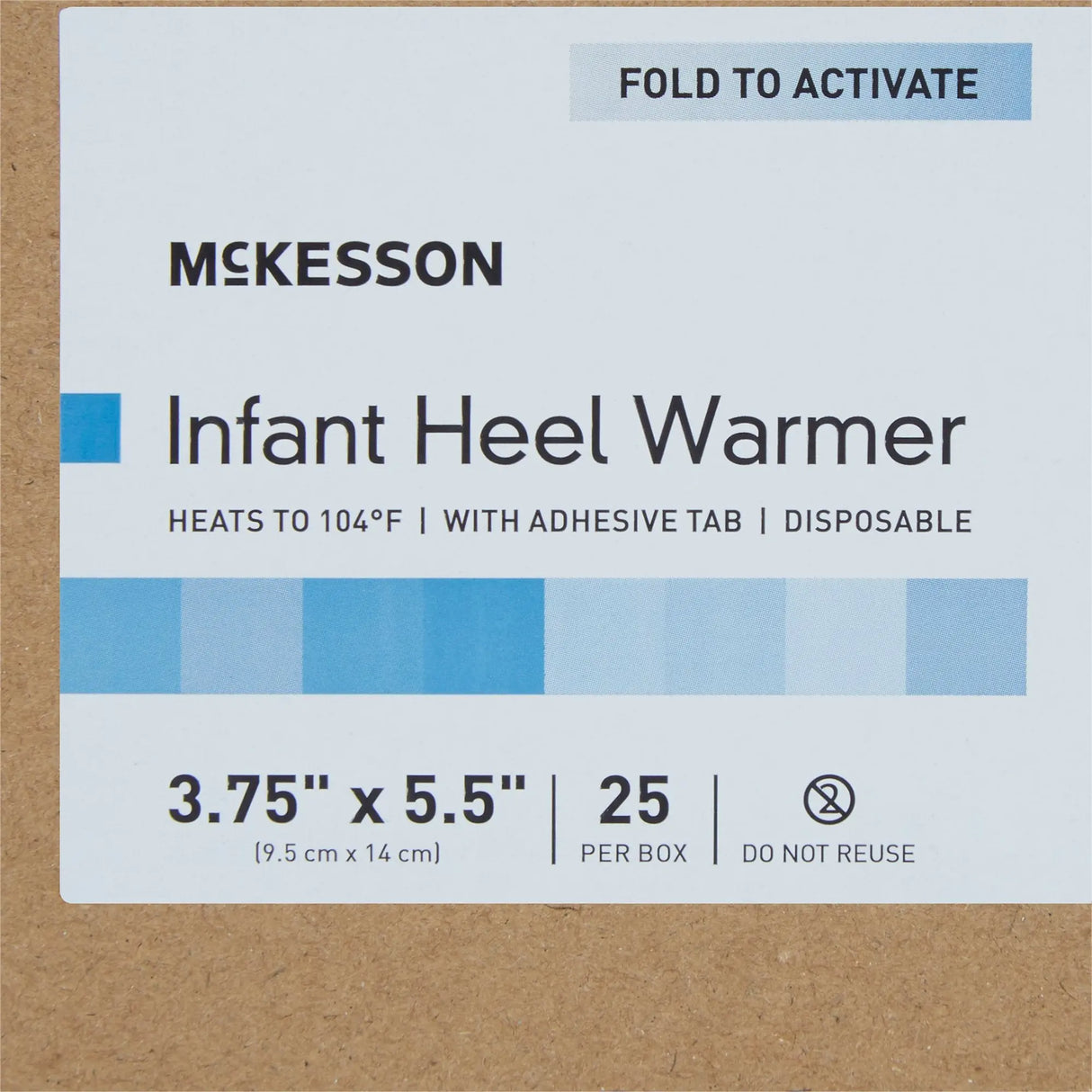 McKesson Infant Heel Warmer, 3¾ x 5½ Inch McKesson