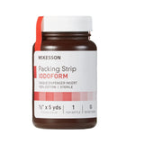 McKesson Iodoform Wound Packing Strip, ½ Inch x 5 Yard McKesson