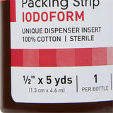 McKesson Iodoform Wound Packing Strip, ½ Inch x 5 Yard McKesson