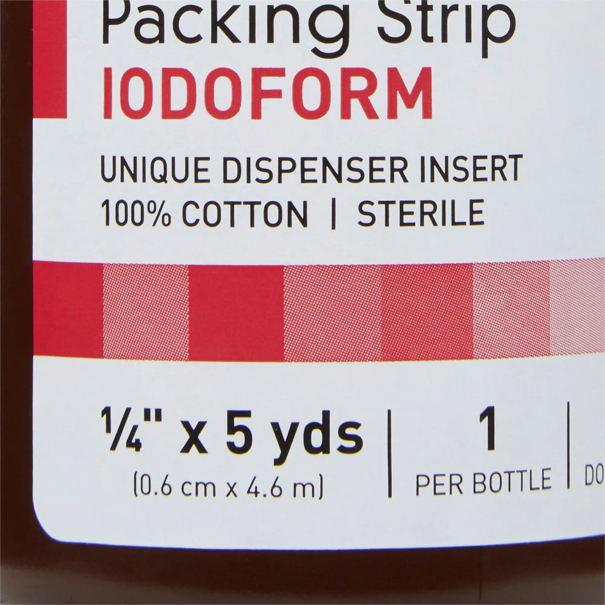 McKesson Iodoform Wound Packing Strip, ¼ Inch x 5 Yard McKesson