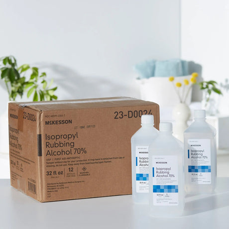 McKesson Isopropyl Alcohol Antiseptic, 32-ounce bottle - getMovility