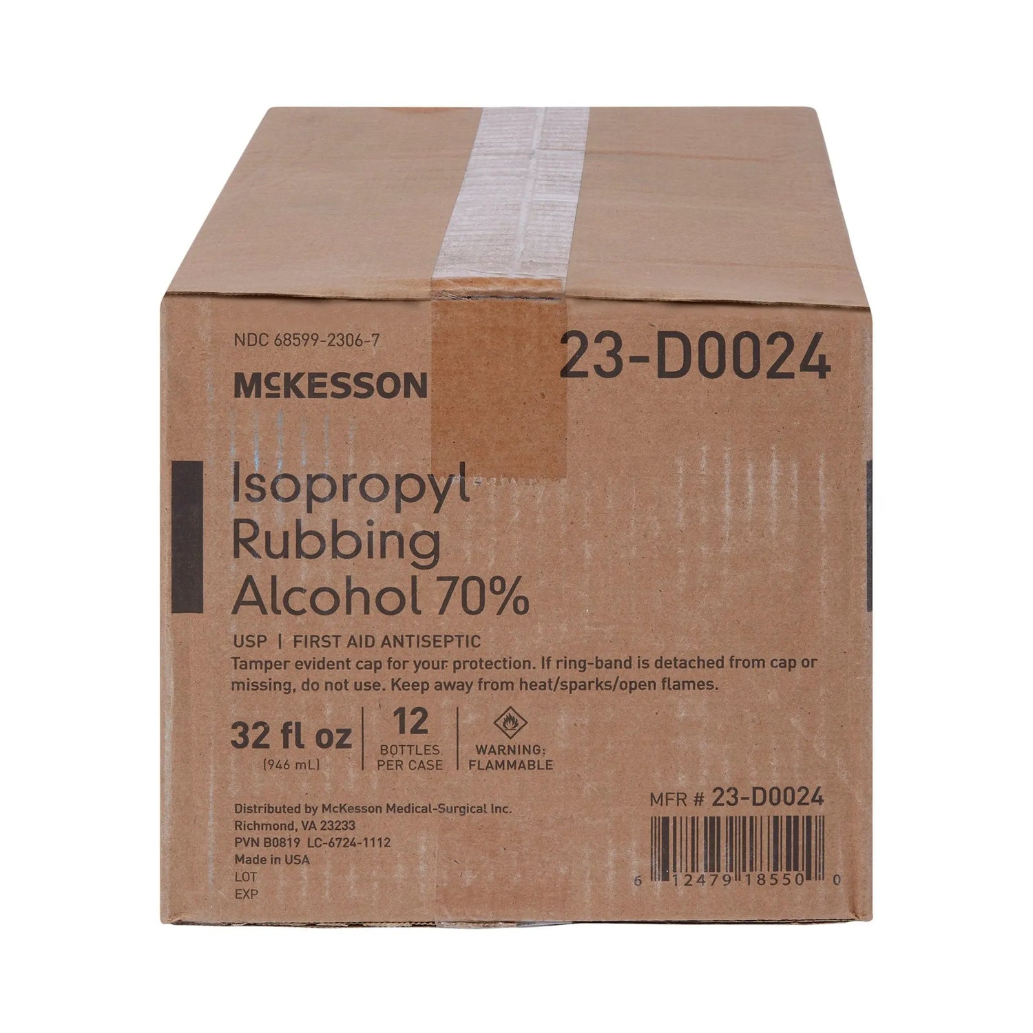 McKesson Isopropyl Alcohol Antiseptic, 32-ounce bottle - getMovility