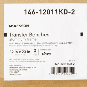 McKesson Knocked Down Bath Transfer Bench McKesson
