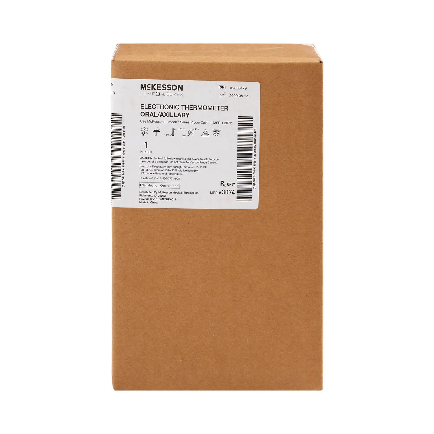 McKesson LUMEON Digital Stick Thermometer, Oral, Axillary McKesson LUMEON™