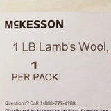 McKesson Lamb's Wool, 1 lb. McKesson