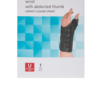 McKesson Left Wrist Splint with Abducted Thumb, One Size Fits Most McKesson