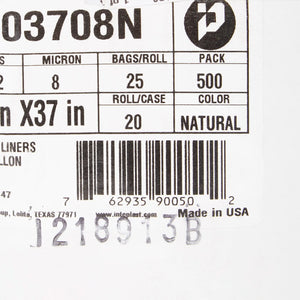 McKesson Light Duty Clear Trash Bags, 30 gal, 8 Mic McKesson