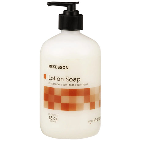 McKesson Lotion Soap, Fresh Scent, 18 oz. Pump Bottle McKesson