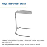 McKesson Mayo Instrument Stand McKesson