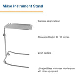 McKesson Mayo Instrument Stand McKesson