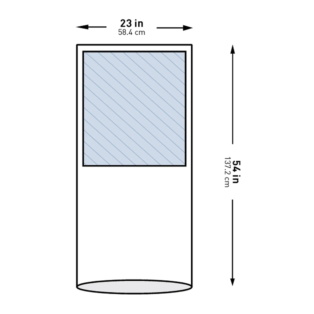 McKesson Mayo Stand Cover, 23 x 54 Inch McKesson