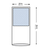 McKesson Mayo Stand Cover, 23 x 54 Inch McKesson