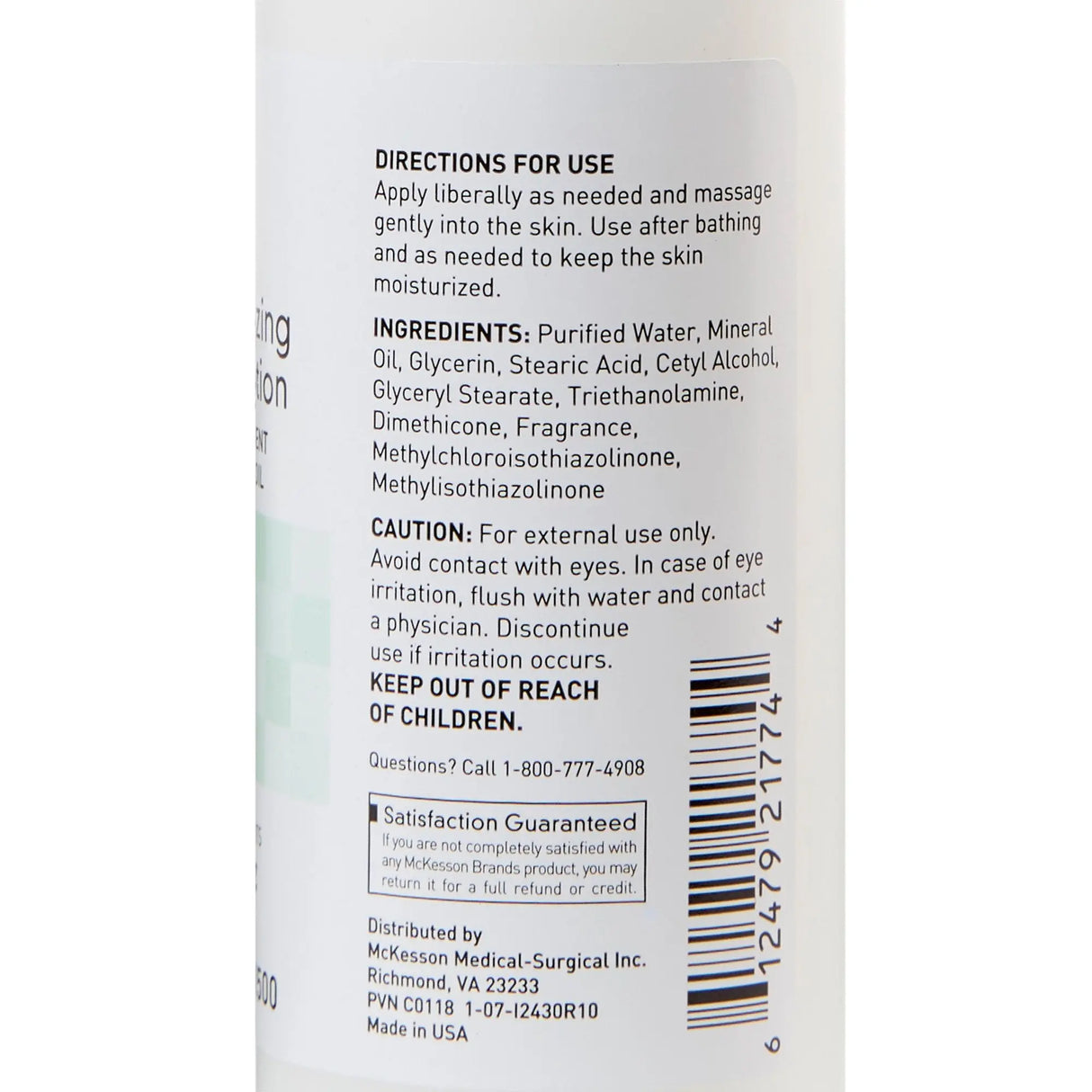 McKesson Moisturizer, 4 oz. Bottle McKesson