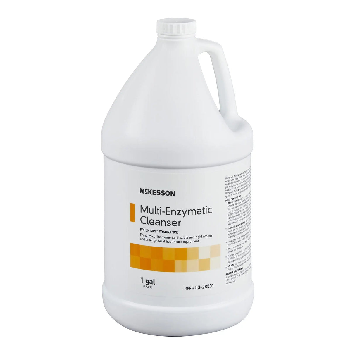 McKesson Multi-Enzymatic Instrument Detergent, 1 gal Jug, Eucalyptus Spearmint McKesson