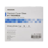 McKesson No. 1 Thickness Cover Glass, 22 x 22 mm McKesson