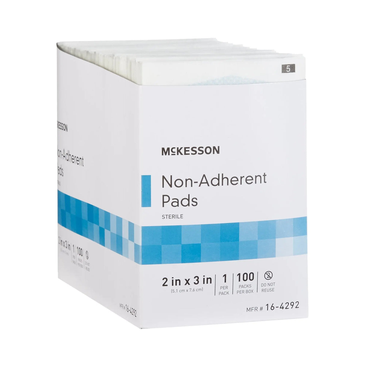 McKesson Non-Adherent Dressing, 2 x 3 Inch McKesson