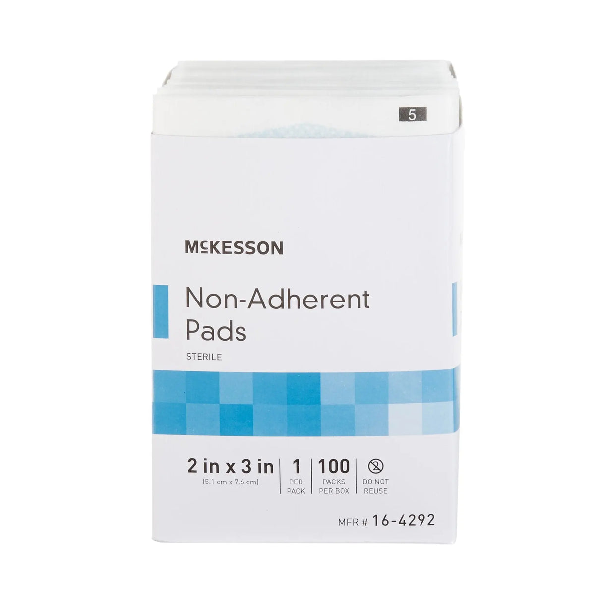 McKesson Non-Adherent Dressing, 2 x 3 Inch McKesson