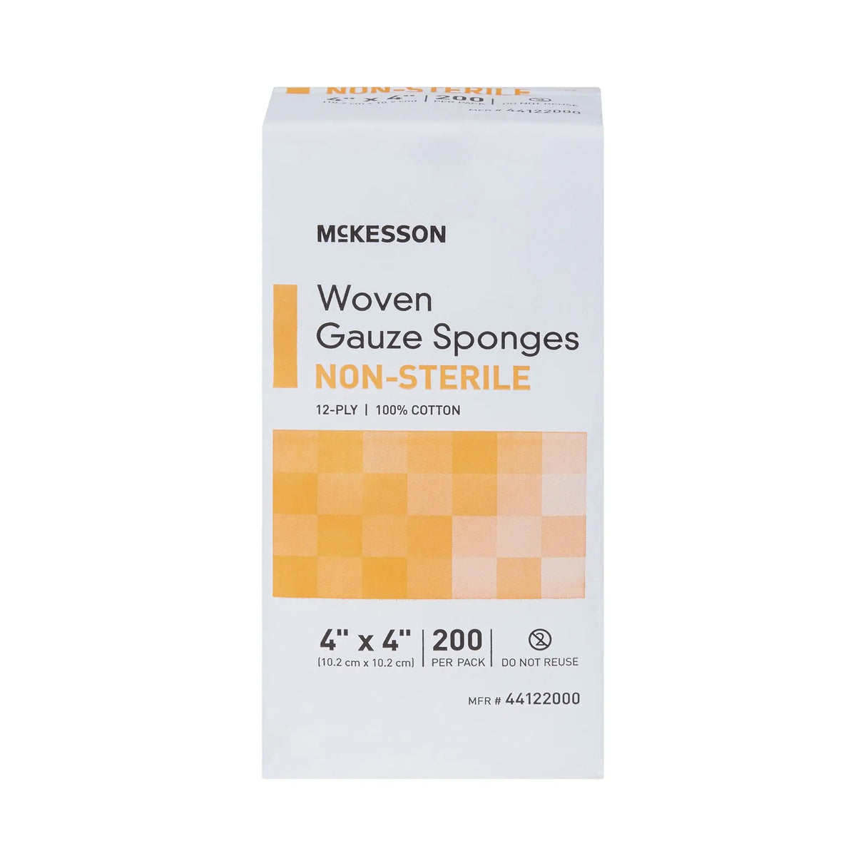 McKesson NonSterile Gauze Sponge, 4 x 4 Inch McKesson