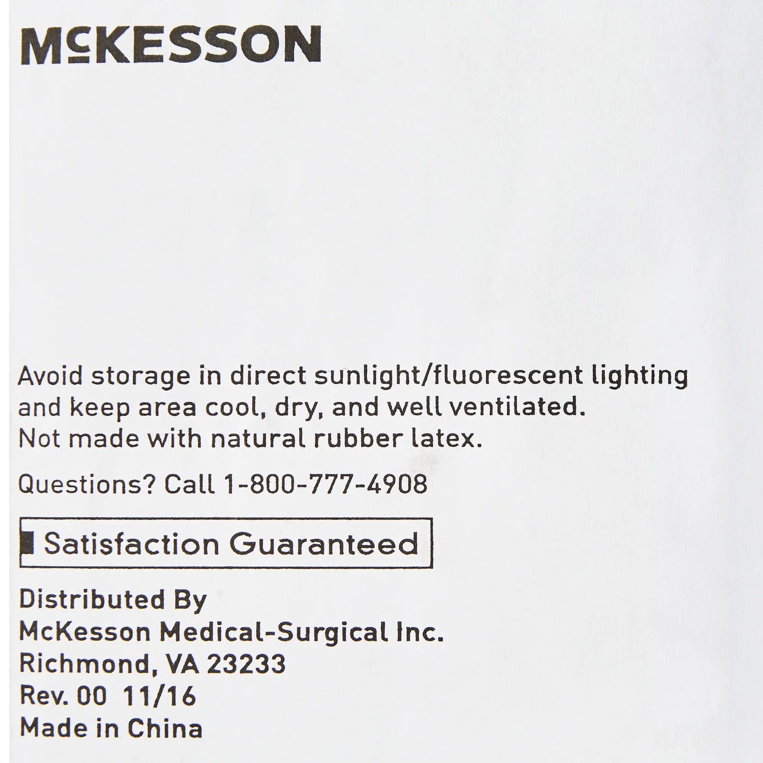 McKesson NonSterile USP Type VII Gauze Sponge, 4 x 4 Inch McKesson