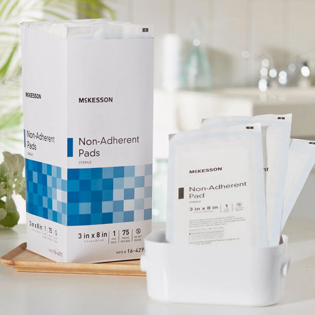McKesson Nonadherent Dressing, 3 x 8 Inch McKesson